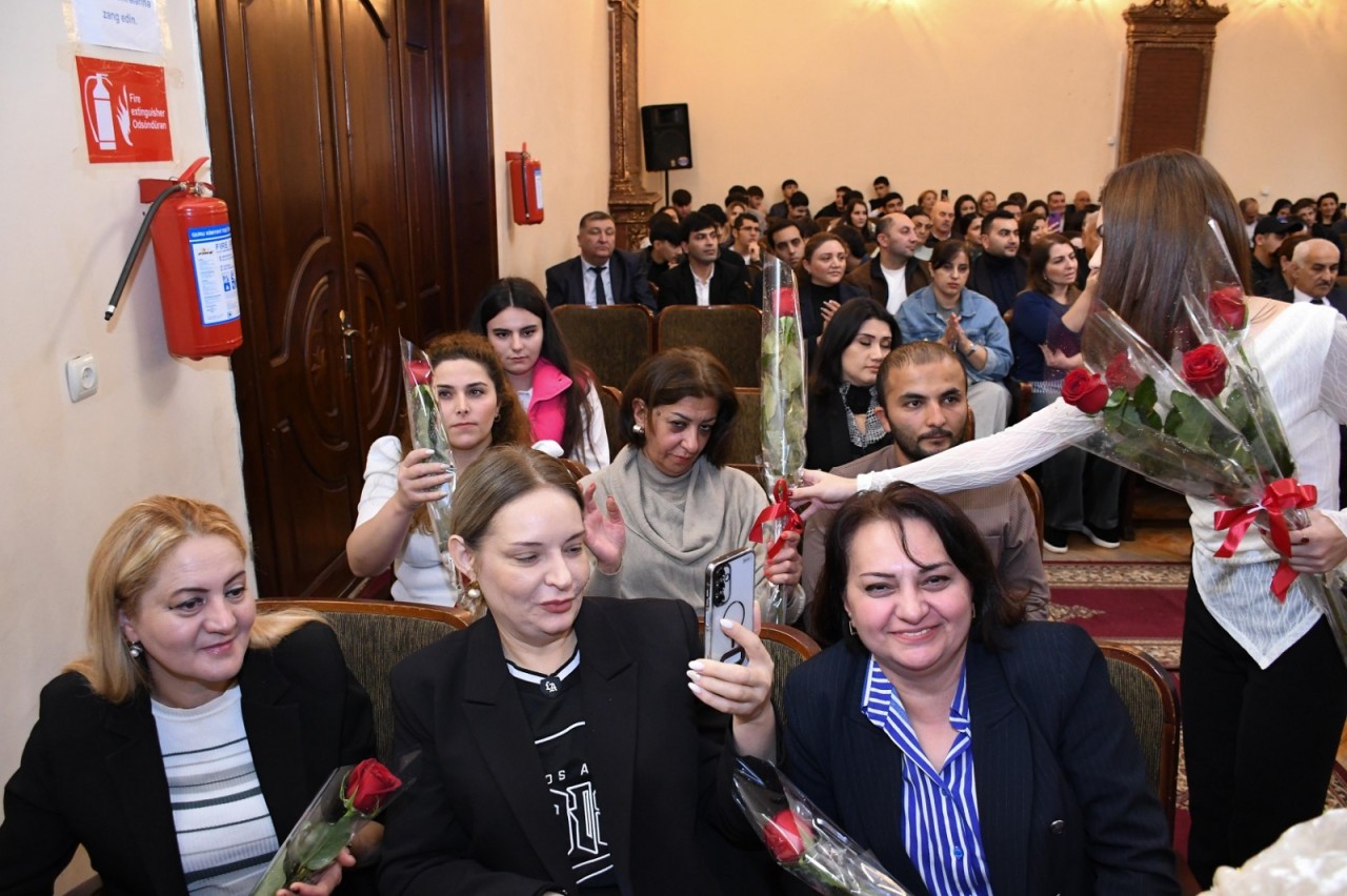 ADAU-da Müəllimlər Günü münasibətilə tədbir keçirilib - FOTOLAR